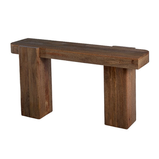 BLOCK CONSOLE TABLE -NATURAL