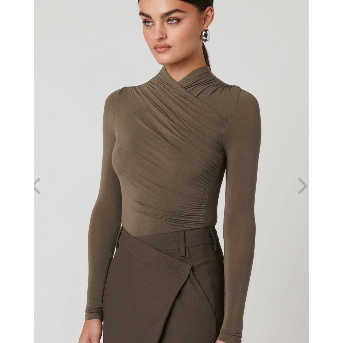 BAYSE BRAND AMRITA BODYSUIT | MINK