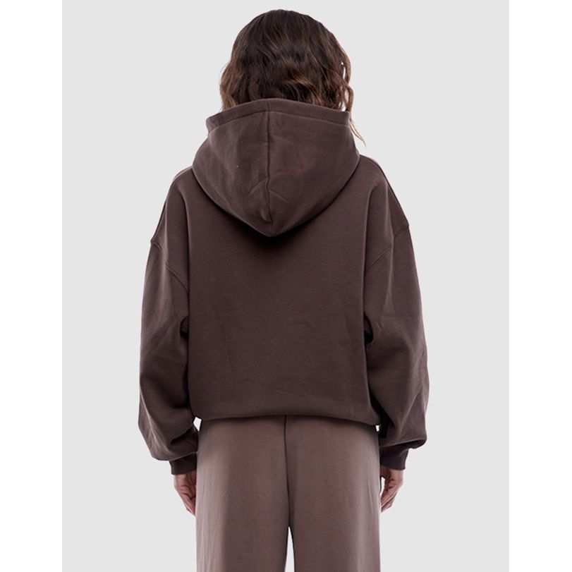 Ena Pelly-Pelly Studio Hoodie-Mocha