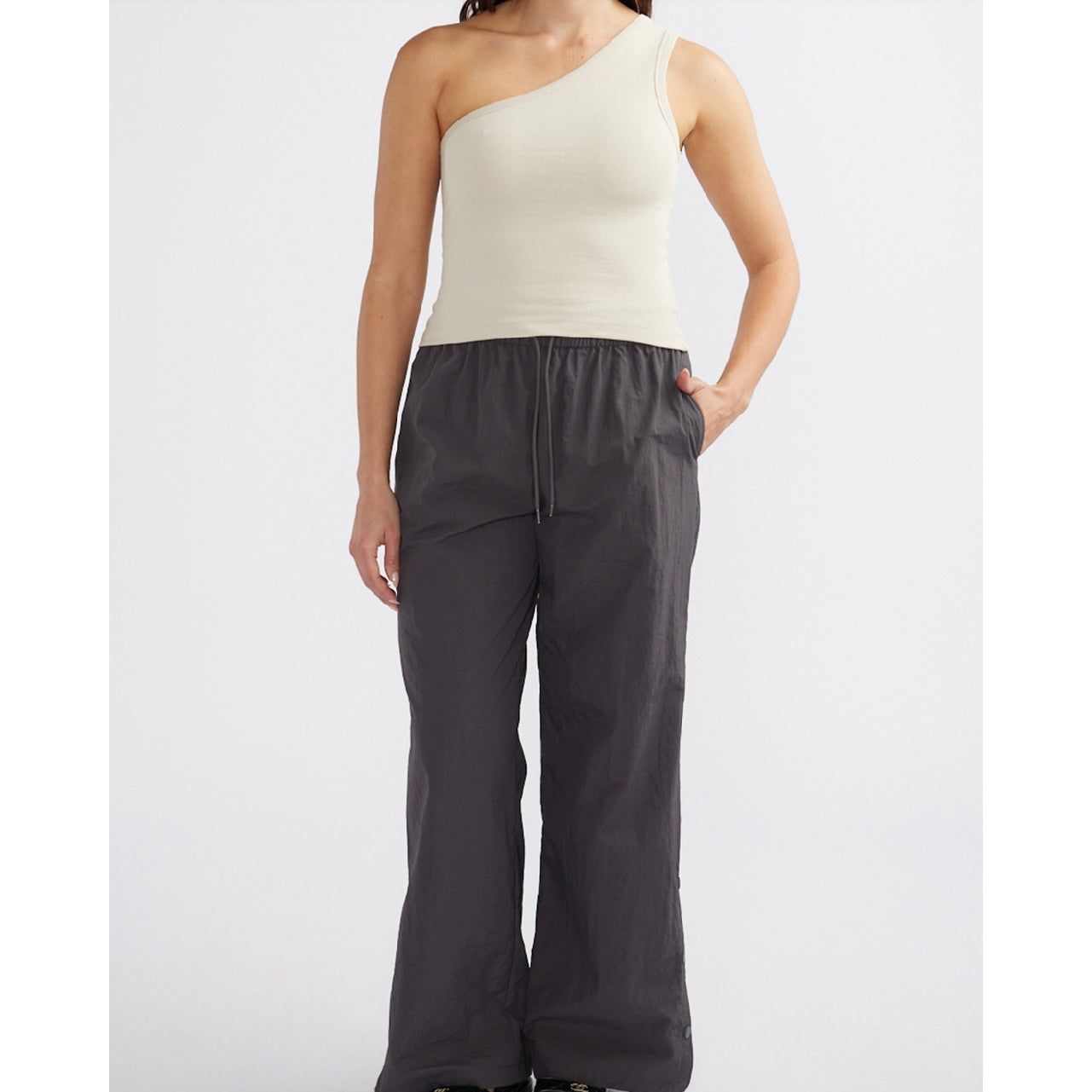 ENA PELLY-KOREY ASYMMETRIC TANK-STONE