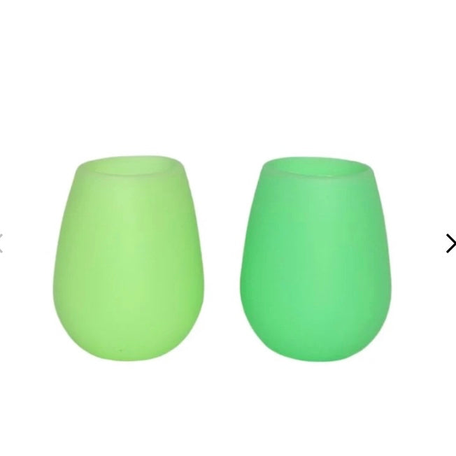 Gerbera + Leaf | Fegg | Silicone Unbreakable Glasses