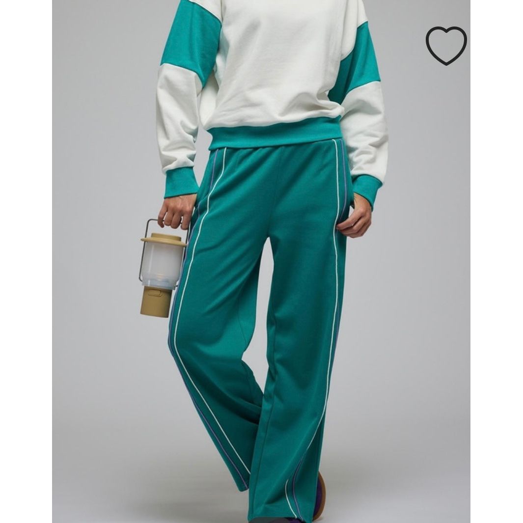 GRACE TRACKPANT -OCEAN GREEN