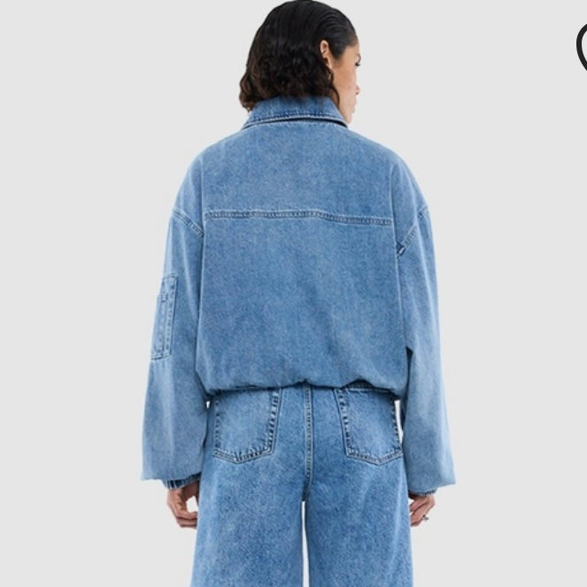 Ena Pelly- Harlow Denim Bomber