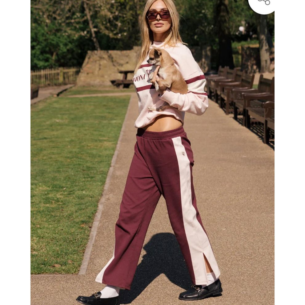 SAINT GERMAIN KNIT PANT-RED WINE