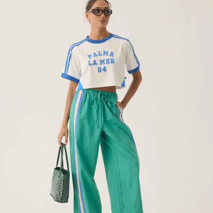 Palma Cropped Tee - Snow
Araminta James