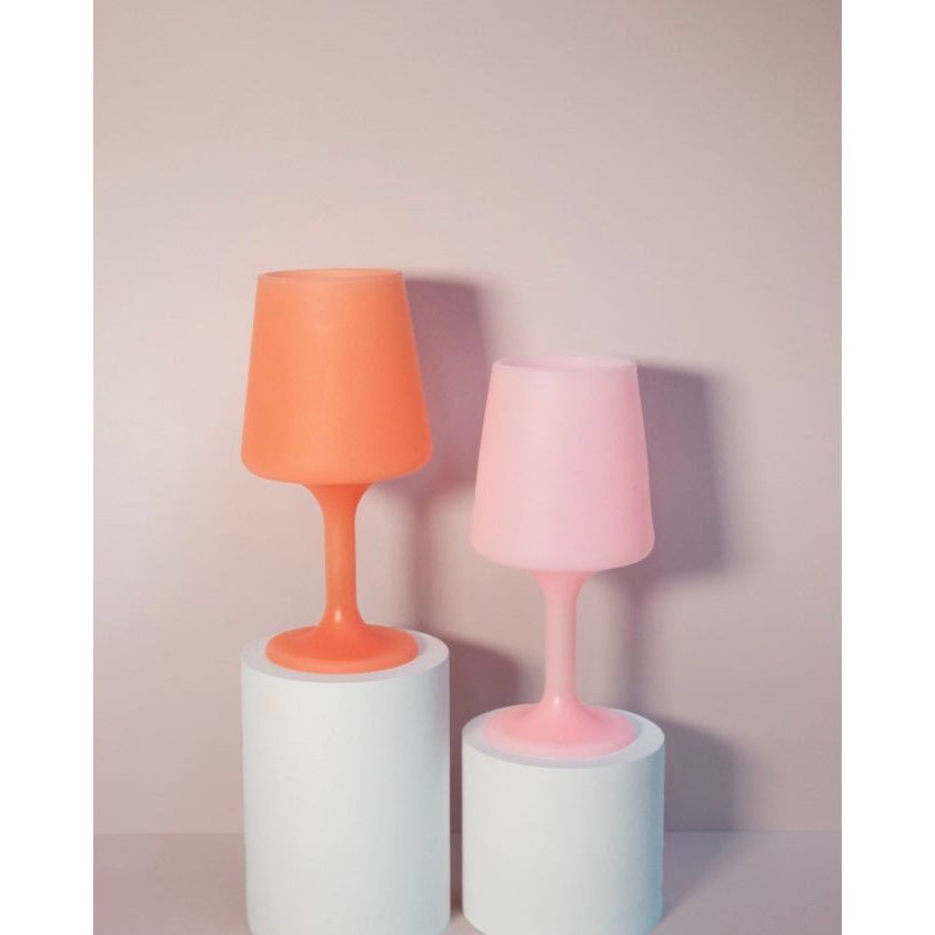 Peach + Petal | Swepp | Silicone Unbreakable Wine Glasses