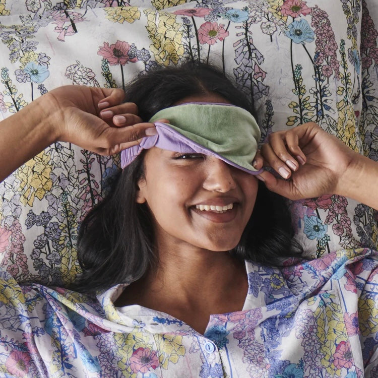 MEADOW VELVET EYE MASK-KIP & CO