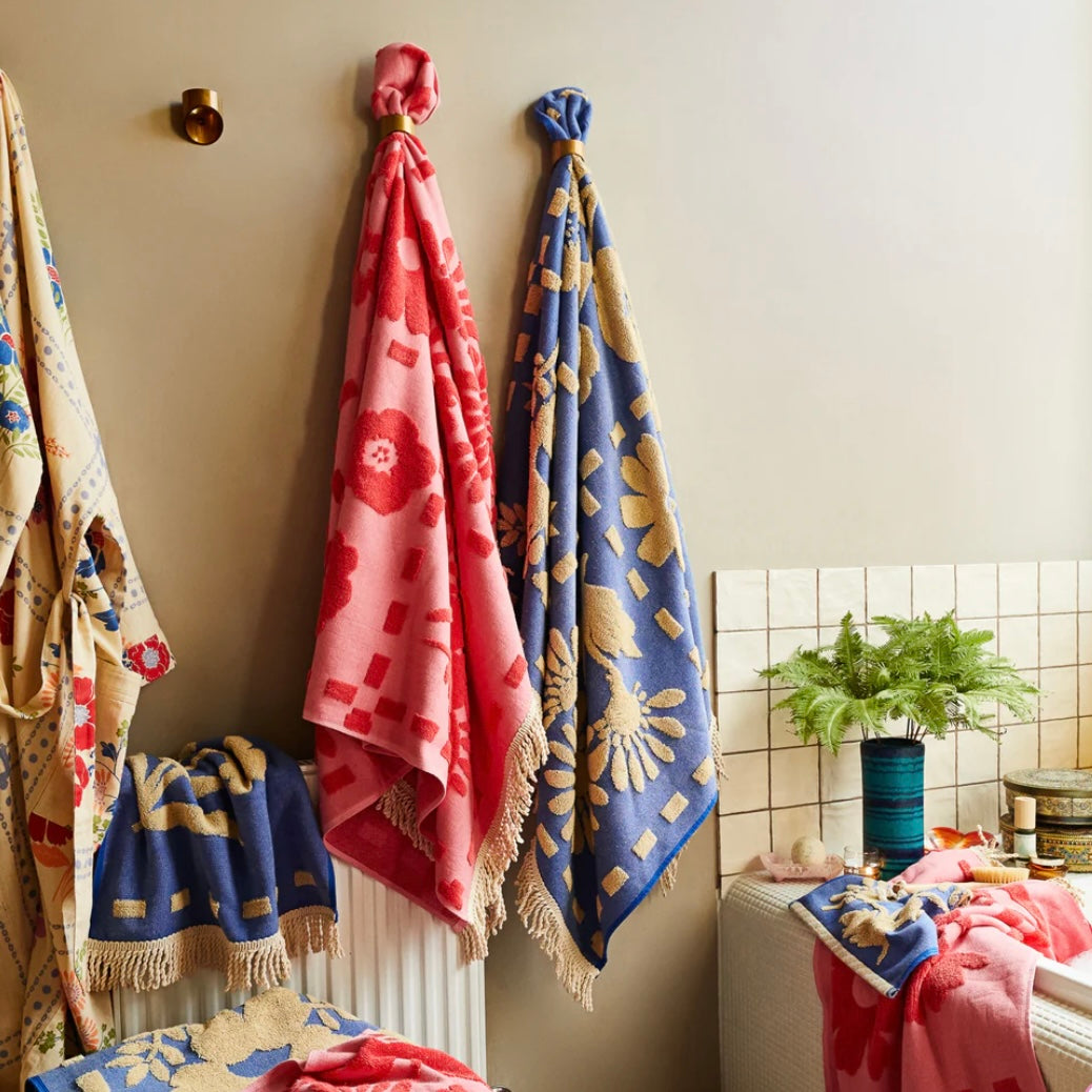 AJA BATH SHEET - POSY- SAGE & CLARE