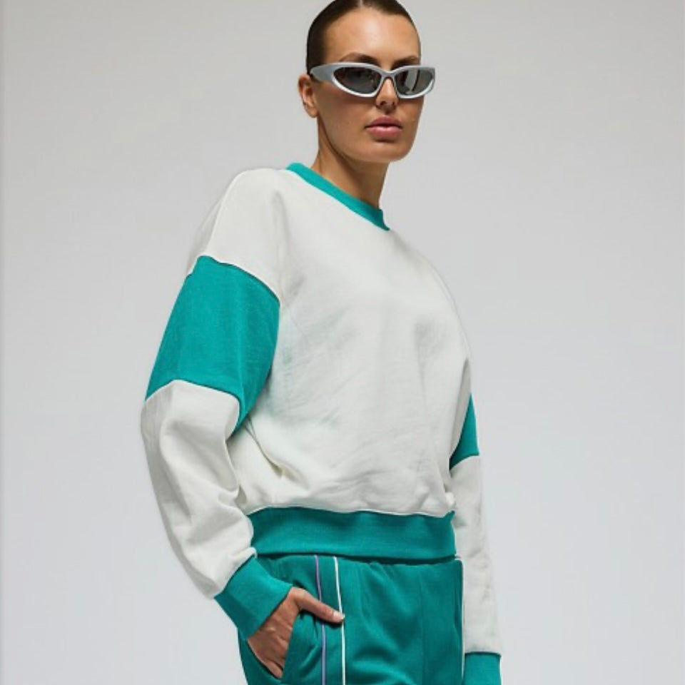 BEBE SWEATSHIRT -WARM WHITE