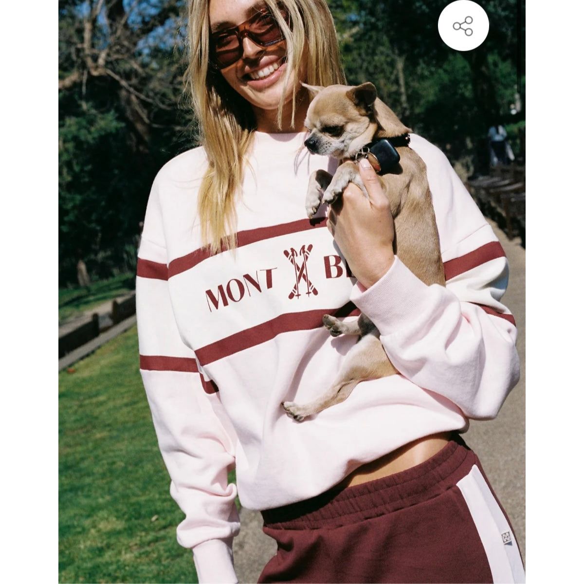 ALPINE SWEATSHIRT LIGHT-BLUSH