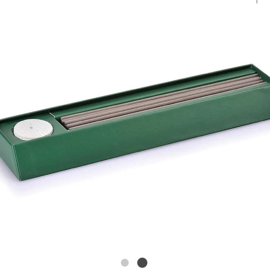 Incense Sticks 35 pack - Green Xmas Baubles - Peace