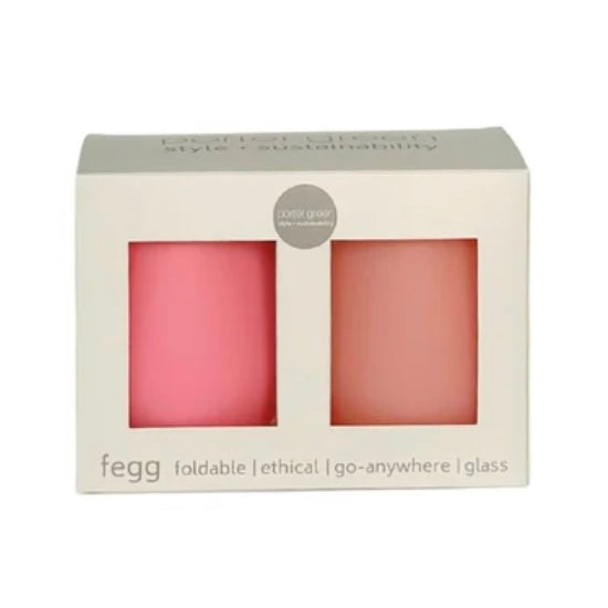 Flamingo + Lotus | Fegg | Silicone Unbreakable Glasses