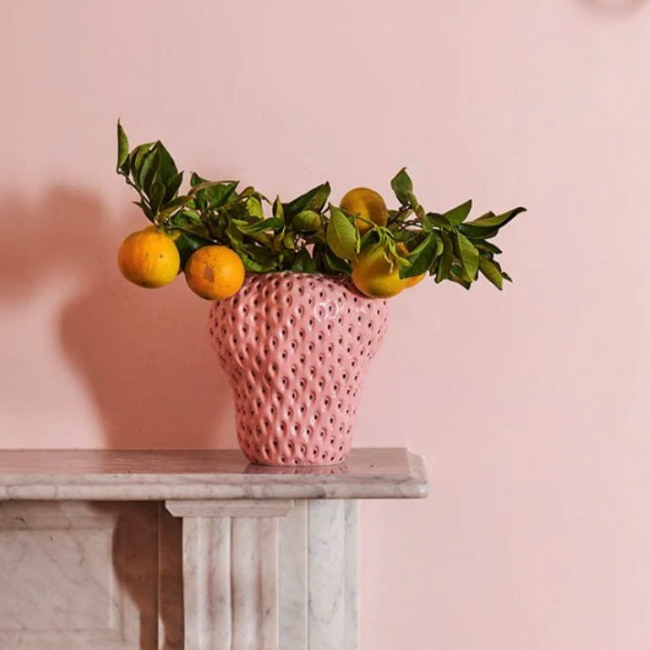 PINK PINEBERRY VASE