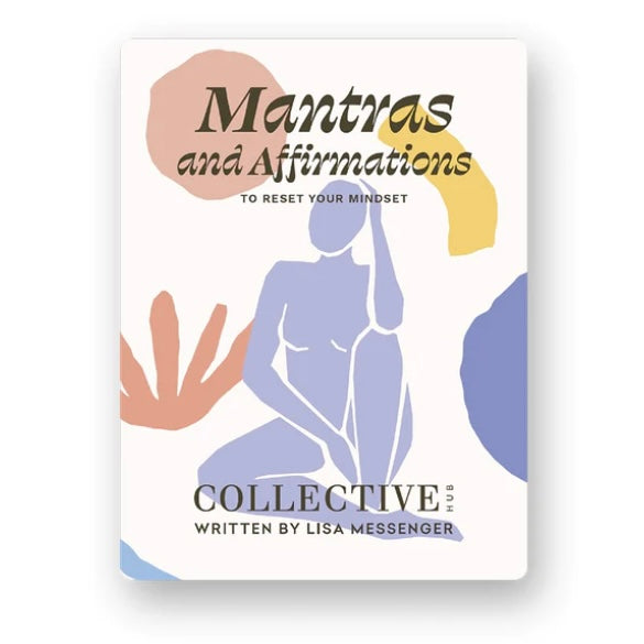 Reset Your Mindset Mantras and Affirmations - Abstract Floral