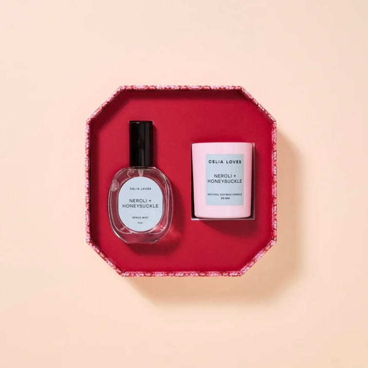 Neroli & Honeysuckle - Candle & Room Spray Duo Set