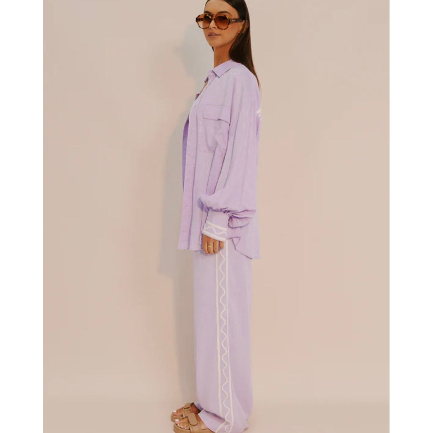 Sparrow Shirt - Lilac