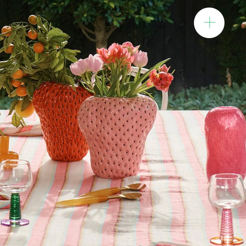 PINK PINEBERRY VASE