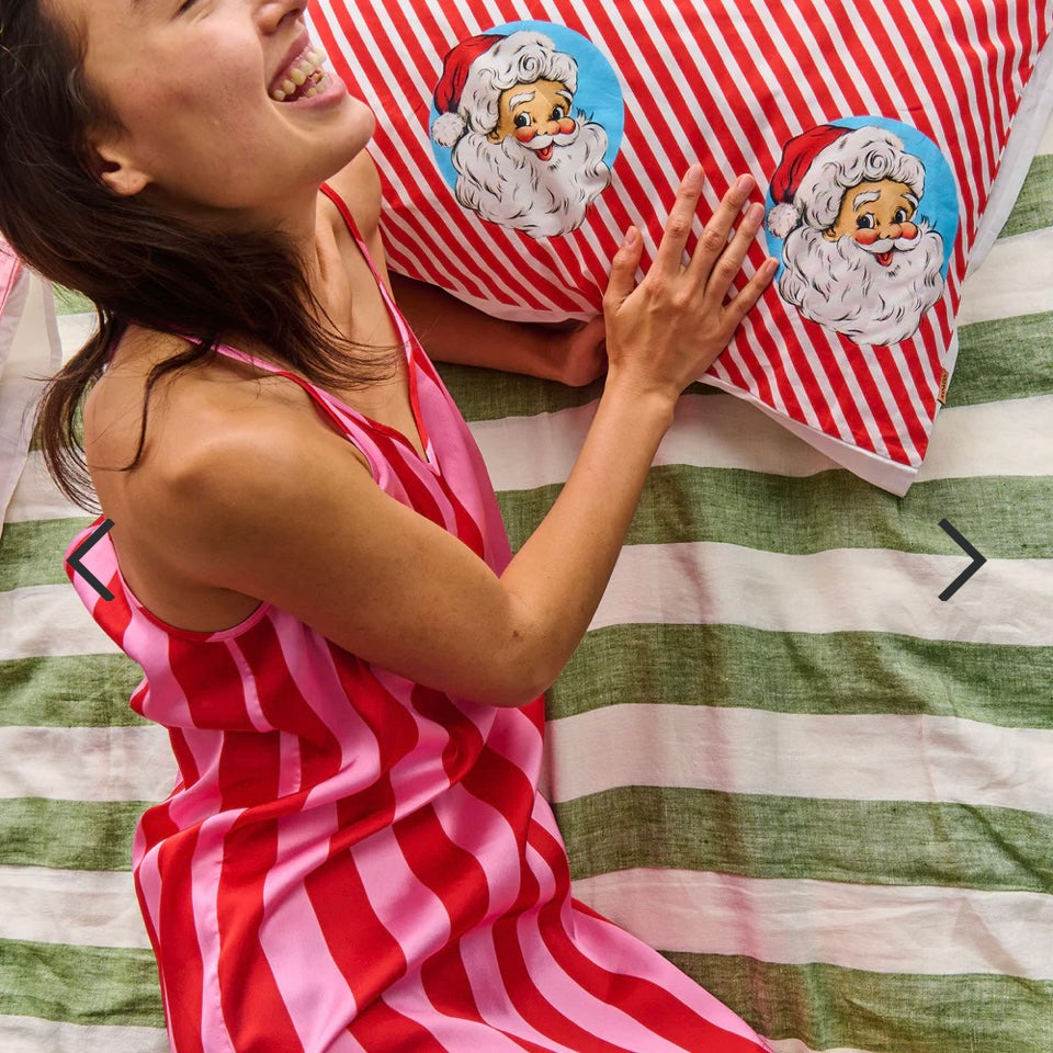 SANTA BABY ADULT ECO SATIN CAMI NIGHTIE