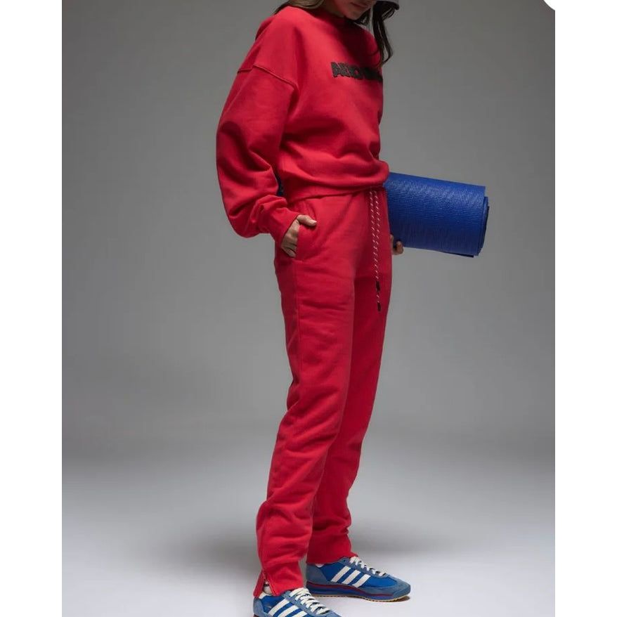 ARAMINTA JAMES AEROBICS TRACKPANT -TULIP RED