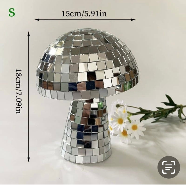 DISCO MIRRORED MUSHROOMS