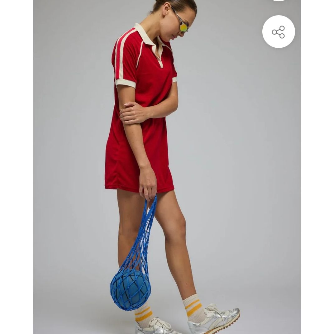 RHODES TERRY DRESS-CHERRY PIE