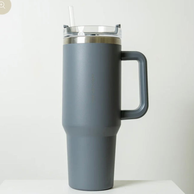 THE HIPPO BOTTLE-GREY
