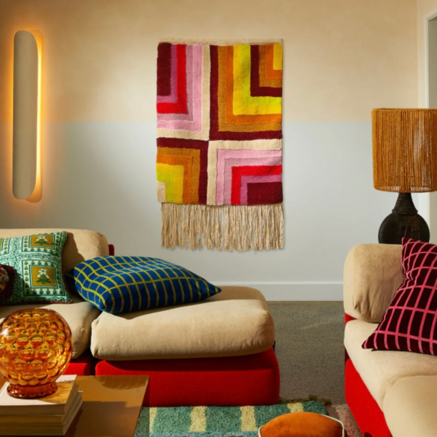 Reeva Wall Hanging-Sage & Clare