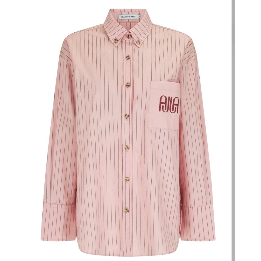 AJJA POCKET SHIRT BLUSH PINK