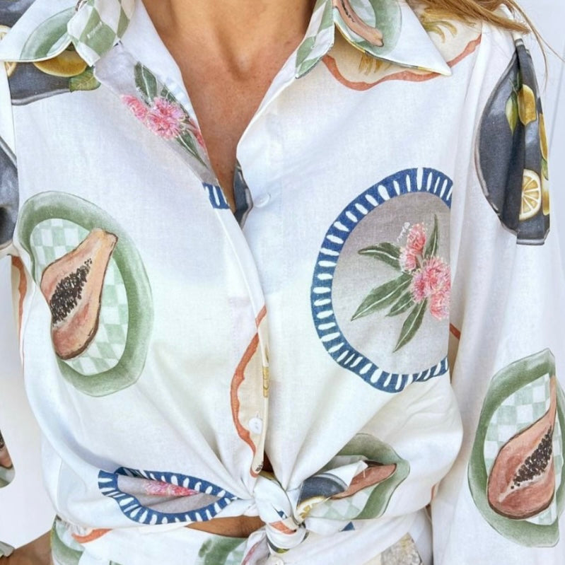 The Sara Shirt -Multi