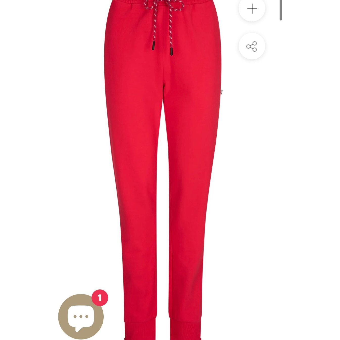 ARAMINTA JAMES AEROBICS TRACKPANT -TULIP RED
