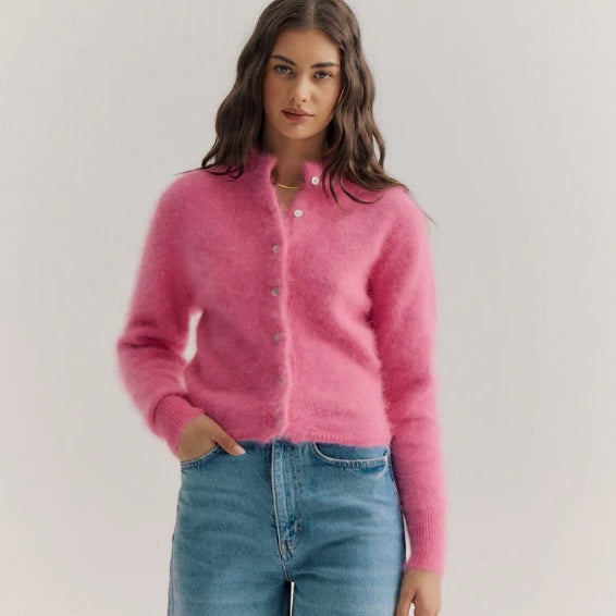 Bella Button up Cardigan - Bloom