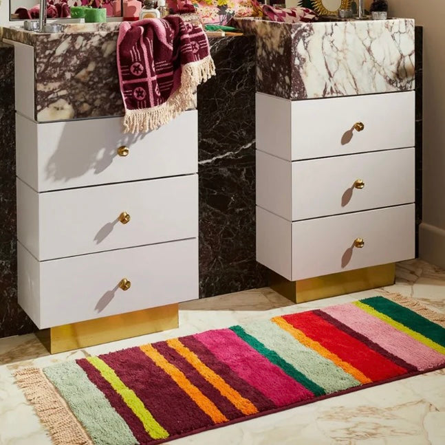 Corinne Bath Runner-Multi
