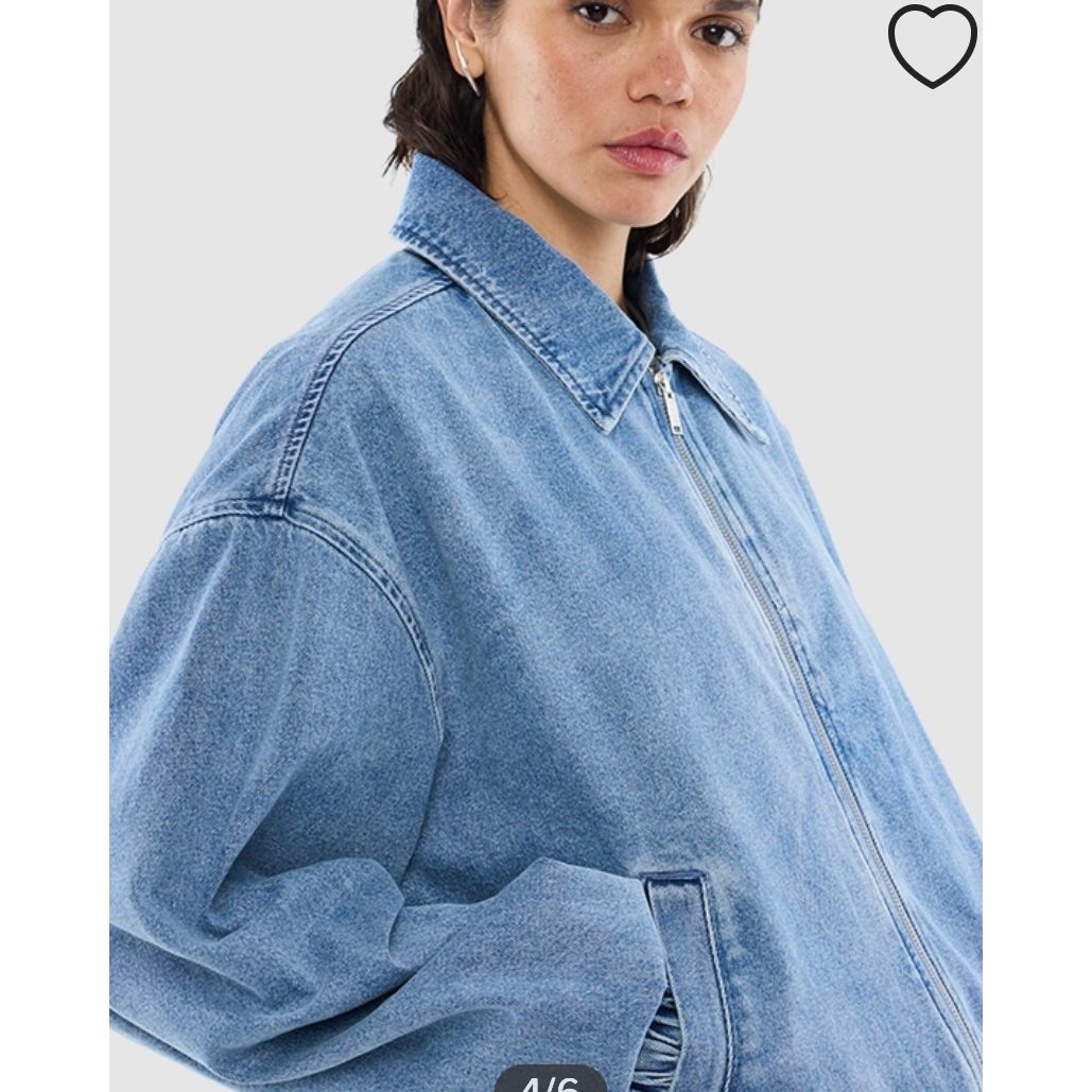 Ena Pelly- Harlow Denim Bomber