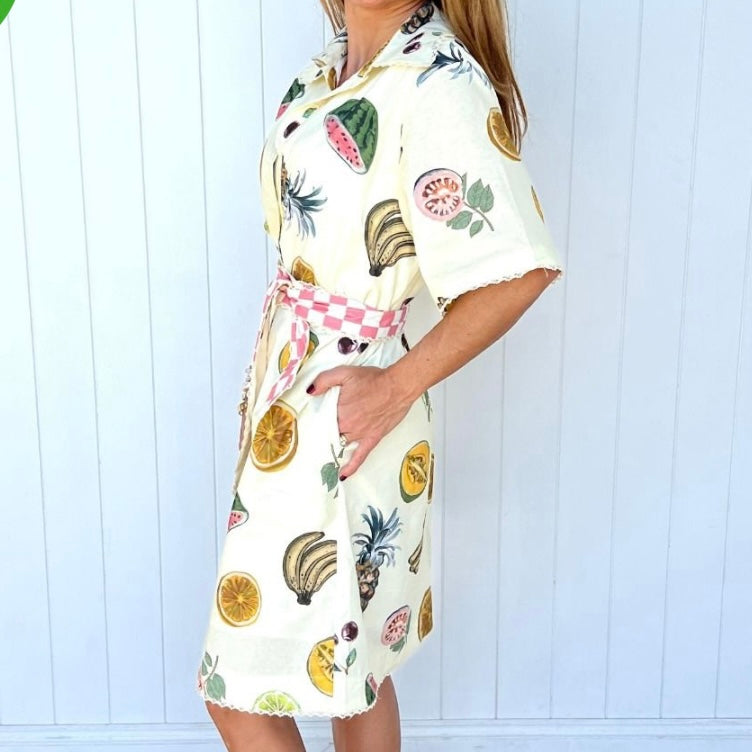 Adele Dress -Pina Colada