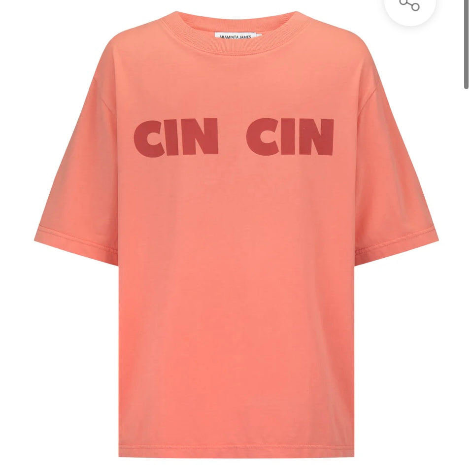 CIN CIN TEE BOUGAINVILLEA PINK