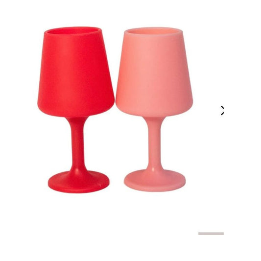 Cherry + Blush | Swepp | Silicone Unbreakable Wine Glasses