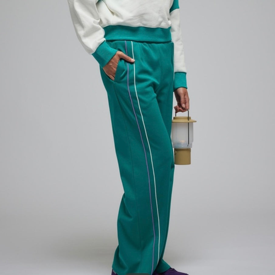 GRACE TRACKPANT -OCEAN GREEN