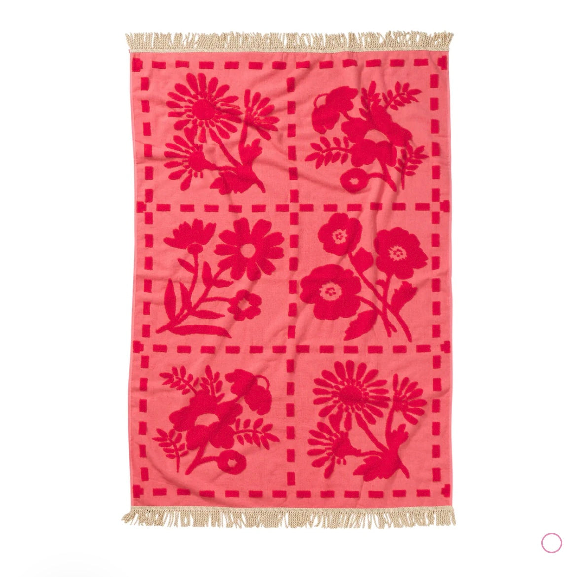 AJA BATH SHEET - POSY- SAGE & CLARE