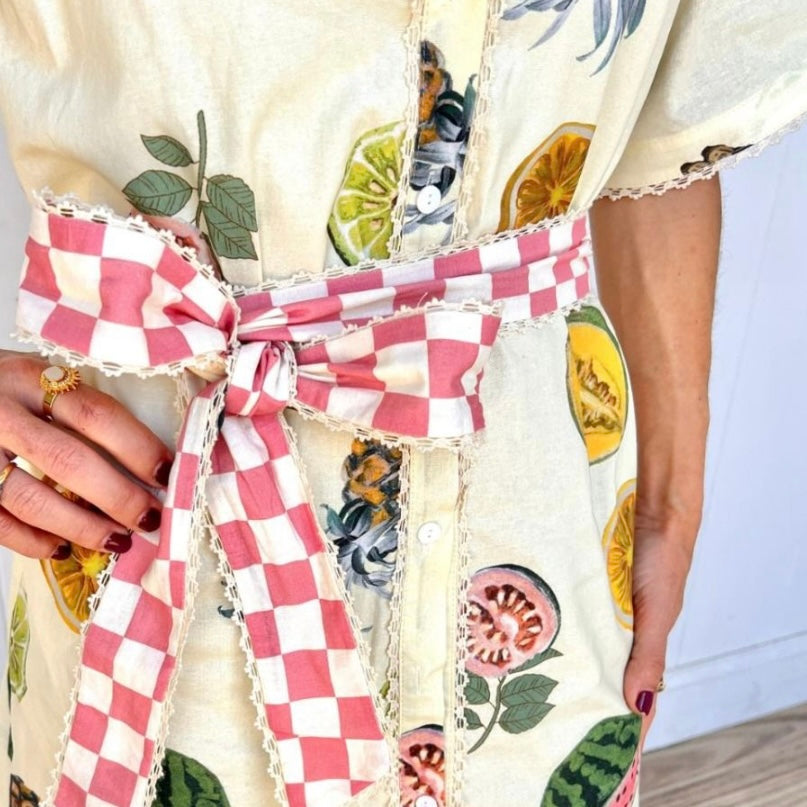 Adele Dress -Pina Colada
