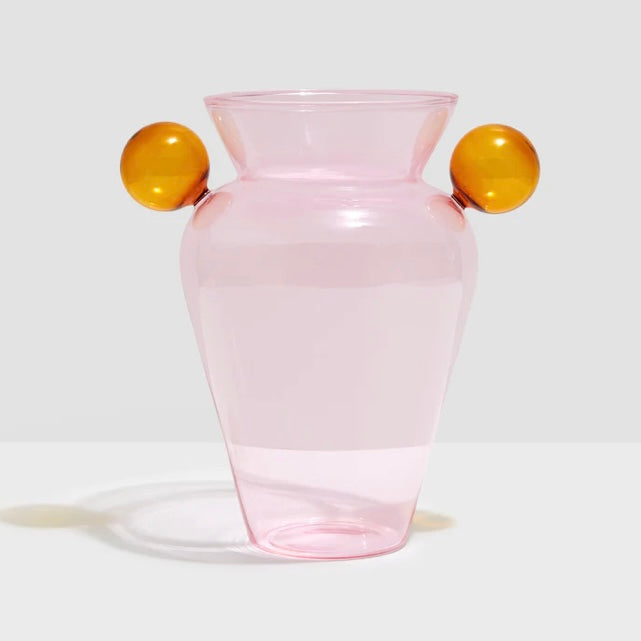 FAZEEK-GEO URN - PINK + AMBER