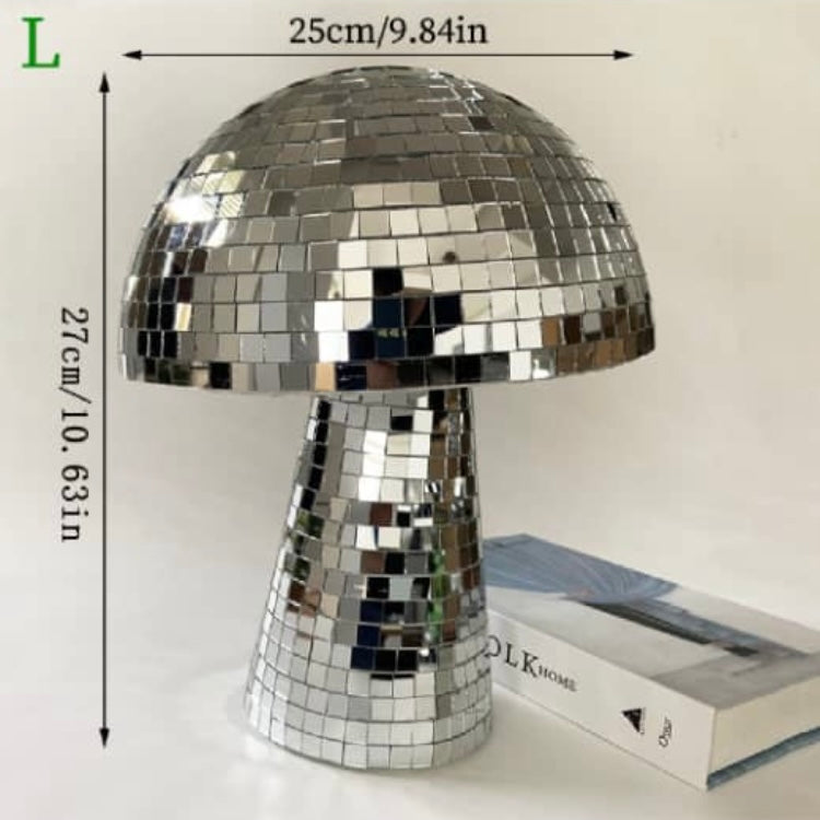 DISCO MIRRORED MUSHROOMS