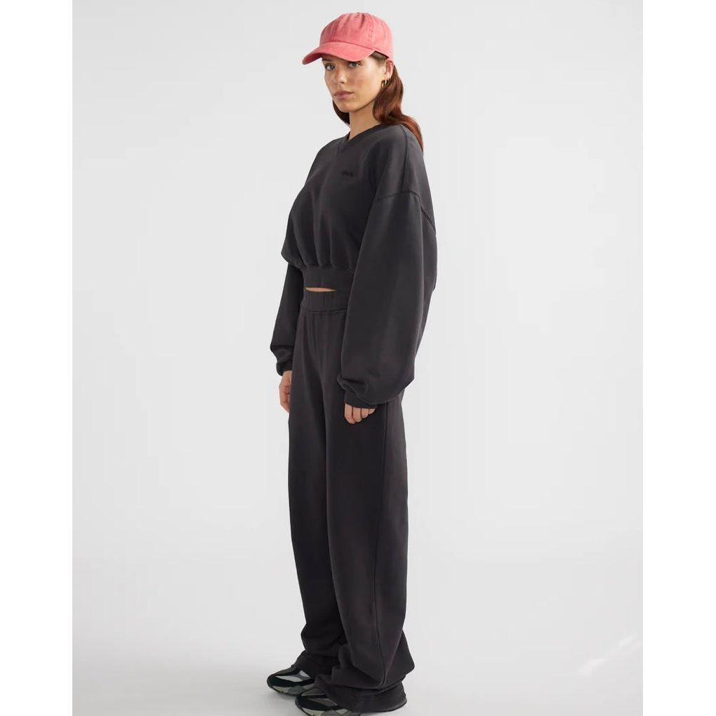 ENA PELLY HAILEY WIDE LEG TRACKSUIT-VINTAGE BLACK