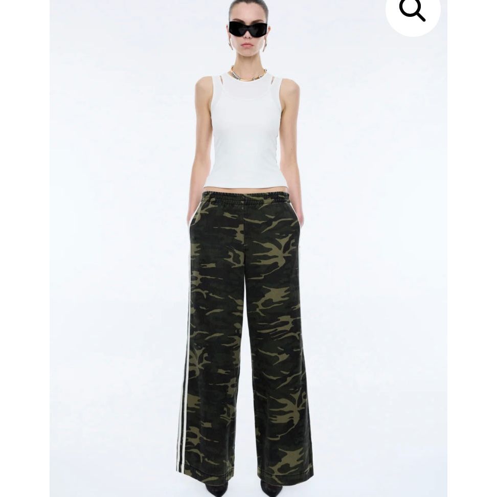 ENA PELLY-MYLA WIDE LEG PANT-CAMO