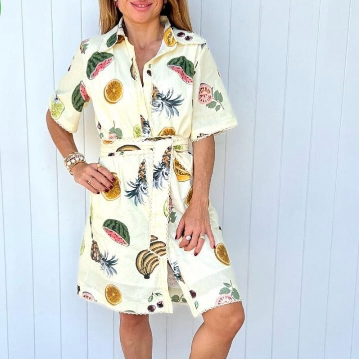 Adele Dress -Pina Colada