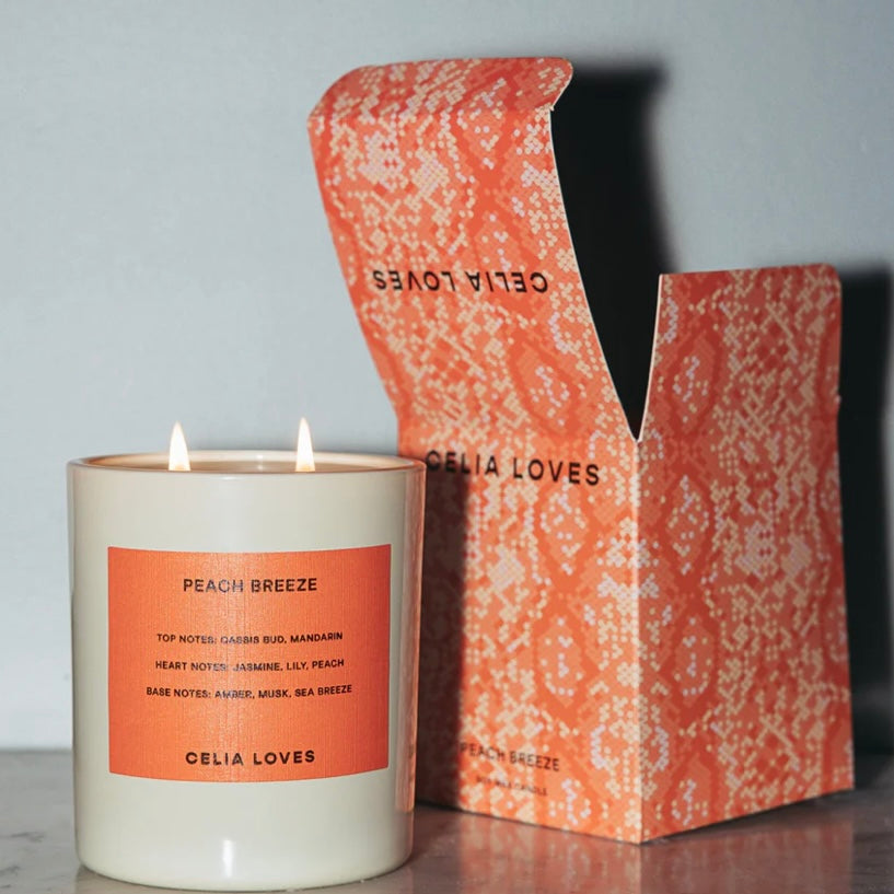 Celia Loves -Peach Breeze 395gms