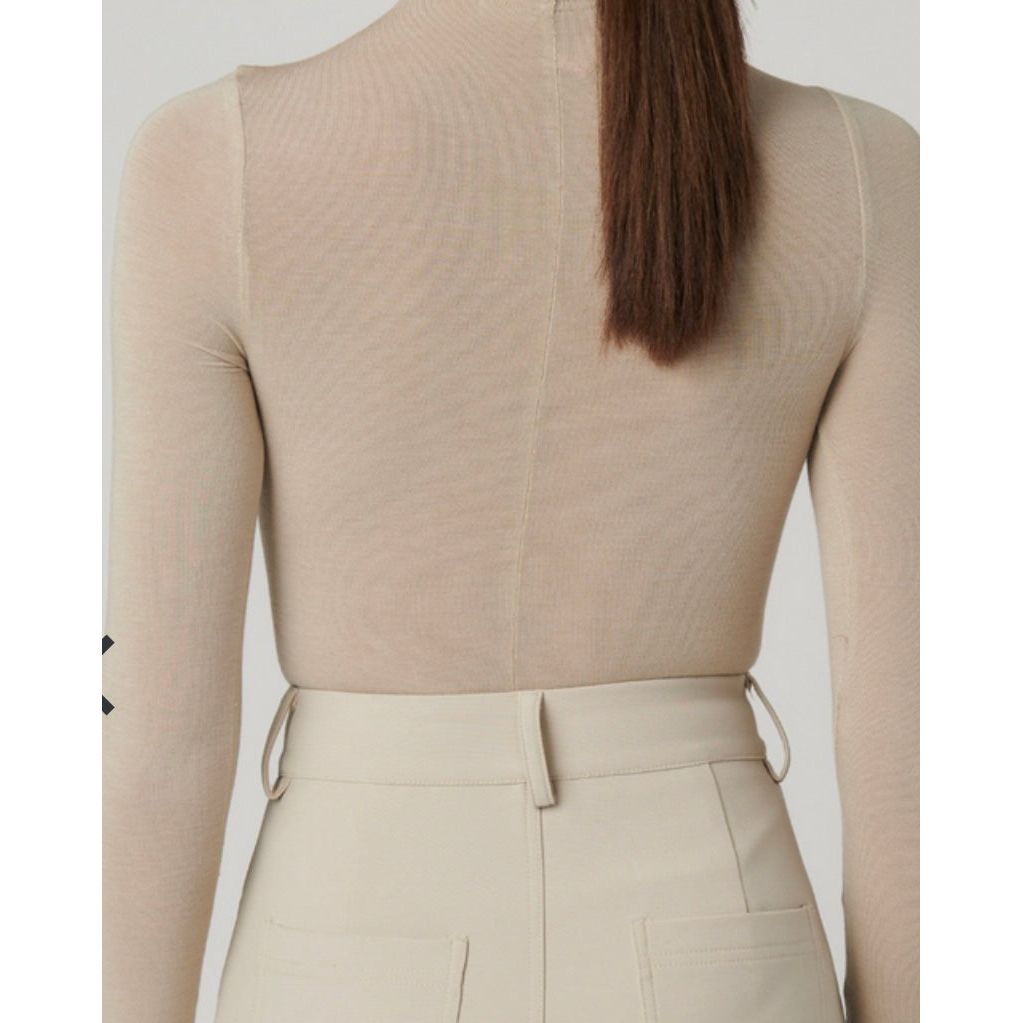 BAYSE BRAND AMRITA BODYSUIT | ALMOND