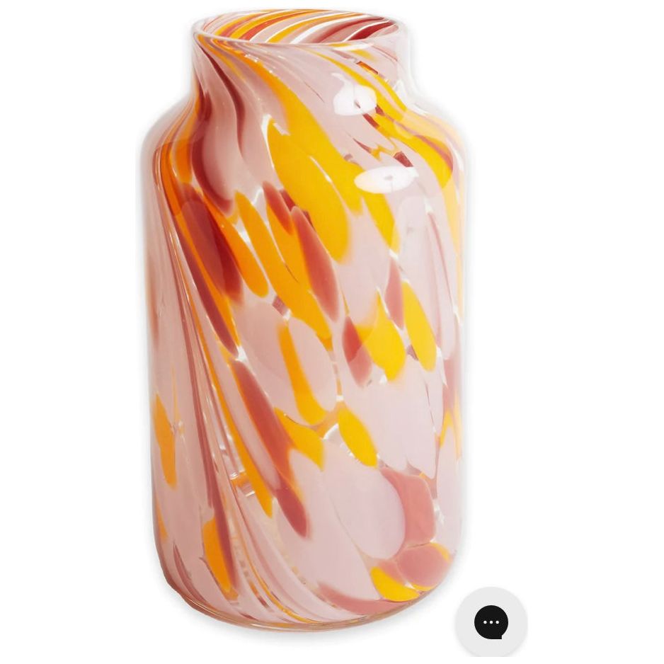 DESERT FLOWER SWIRL VASE-KIP & CO