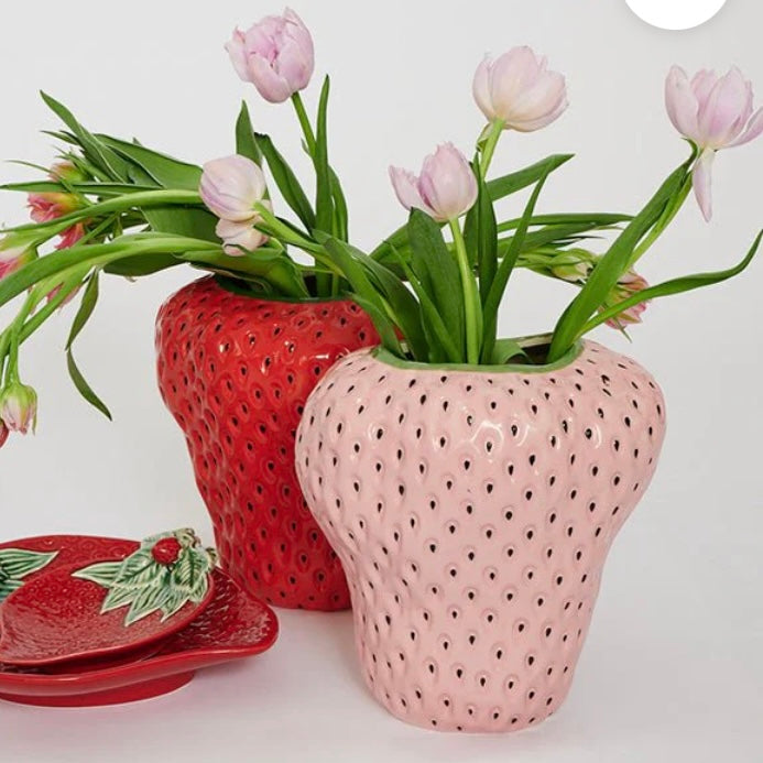 PINK PINEBERRY VASE