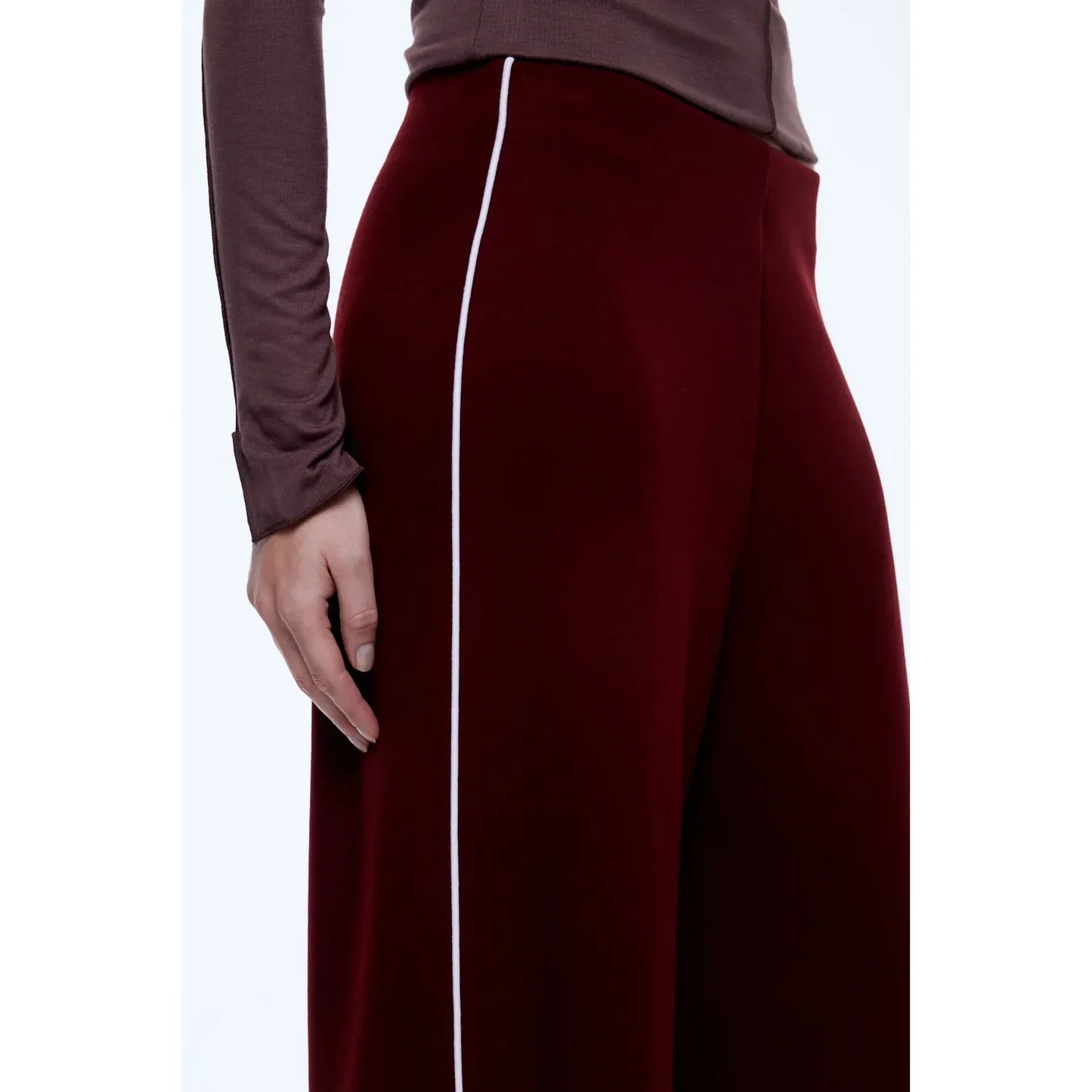 Ena Pelly - Alessia Relaxed Pant - Burgundy