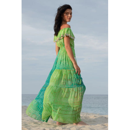 Miss June Tayla Dress -Green